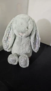 Jellycat Blossom Sage Bunny green flower rabbit medium NWT new retired rare - Picture 1 of 5