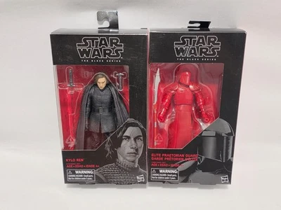 Star Wars The Black Series #45 Kylo Ren &"#50 Elite Praetorian Guard - Lote Novo Na Caixa  - Imagem 1 de 4
