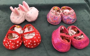 Set di 4 diversi scarpe Build-A-Bear - Foto 1 di 1