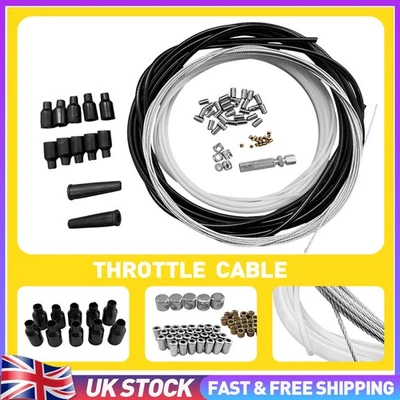 Throttle Cable Kit Universal DIY Work Shop Throttle Cable Kit 5 Meters Universal - Image 1 of 4