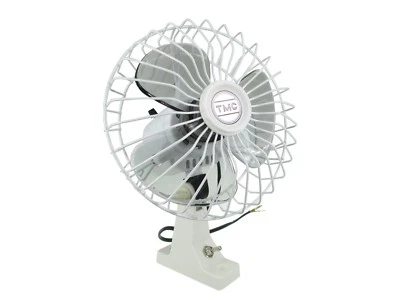 Pactrade Marine Boat TMC 12V Whisper Quiet Oscillating Fan 6" D Cabin And Galley