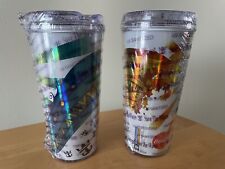 Set of 2 New & Sealed Royal Caribbean Coca Cola Tumblers Soda Drink Cups