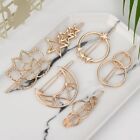 Triangle Moon Hairpin Frog Clip Simple Hair Accessories New Hairpin Gold Hairpin