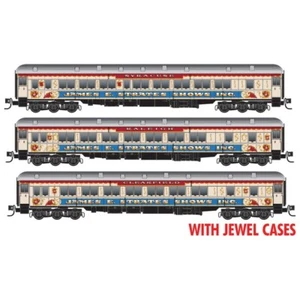 Micro Trains ~ N Scale ~ Strates Shows Passenger Car 3-Pack ~ 98302266 - Picture 1 of 1
