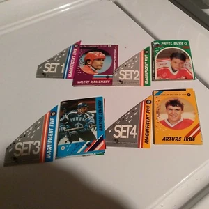 1991-92 Russian CCCP Tri-Globe The Magnificent Five Set 1-20 + Federov Checklist - Bild 1 von 1