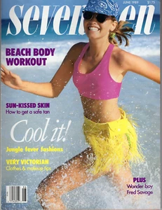 Seventeen Magazine June 1989 Jennifer Barragan FRED SAVAGE - Picture 1 of 1