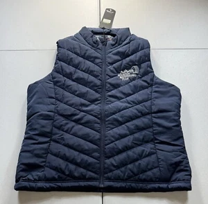 ANTIGUA Full Zip Atlantic Puffer Golf Vest Women’s XXL Blue Quilted Outdoor NWT - Picture 1 of 8