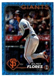 Wilmer Flores 2024 Topps #234 Blue Holofoil SP 234/999 San Francisco Giants - Bild 1 von 2