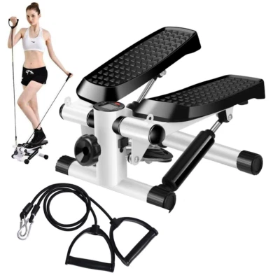 Iron Gym Mini Stepper Machine Antideslizante Gimnasio Step Up Con Bandas Rings - Imagen 1 de 4