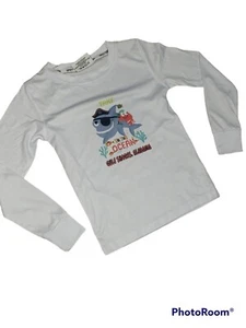 Kid's SPICY TUNA Swim Shirt Long Sleeves Small Gulf Shores AL Shark Vacation - Picture 1 of 6