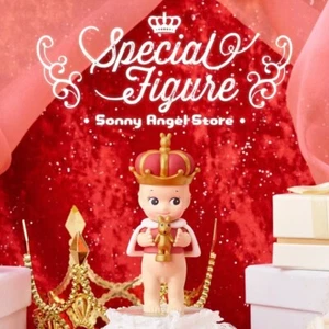 Authentic Sonny Angel 2024 Red Crown with Robby mini figure Designer toy New - Picture 1 of 2