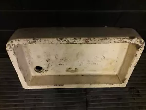 Giant Vintage antique butlers Belfast farmhouse sink Very old and very worn WC - Picture 1 of 12