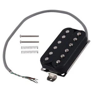 Electric Guitar Humbucker Alnico V Pickup Black F8K19008 - Picture 1 of 9