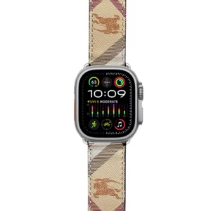 Bracelet DESIGNER Apple Watch série 1 2 3 4 5 6 7 8 9 10 SE ULTRA 1 2 BB 02 - Photo 1 sur 11