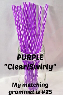 PAJITAS TRANSPARENTES/REMOLINABLES, Reutilizables, 9/32" X 6", 7"-7 1/2", 9" u 11",  Foto 1 de 4