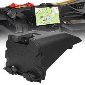 Electronic Device Holder w/ Storage For 2017-2022 Can Am Maverick X3 Max Turbo - Picture 1 of 11