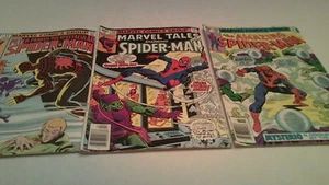 Set of 3 1979-80 Spider-Man Marvel Comic Books( #114,#198,#43) -Used - Picture 1 of 3