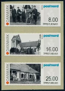 DÄNEMARK. 2016. TAK16, Frankierungsetiketten, postfrisch (PK2129) - Bild 1 von 1