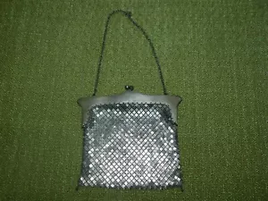 Kettentasche Abendtasche wohl um 1880! sehr feine Arbeit !monogrammiert ! - Bild 1 von 10