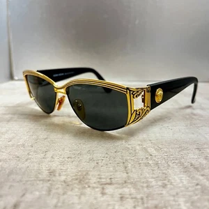 GIANNI VERSACE MOD S63 Col 18L Gold Vintage Sunglasses Great con! Super Rare!! - Picture 1 of 12