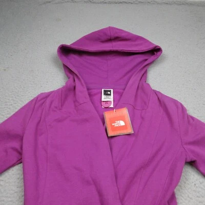 Chaqueta The North Face para mujer XS púrpura cremallera completa manga larga polar exterior nueva Foto 1 de 4