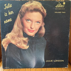JULIE LONDON IS HER NAME VOLUME TWO II VINYL LP RECORD ALBUM FIRST PRESS RARE !! - Picture 1 of 6