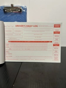 Confezione 20 registri giornalieri per camionisti con ricapitolamento 7 e 8 giorni 2 strati 35 set ciascuno - Foto 1 di 8