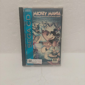 Sega CD Mickey Mania The Timeless Adventures Of Mickey Mouse