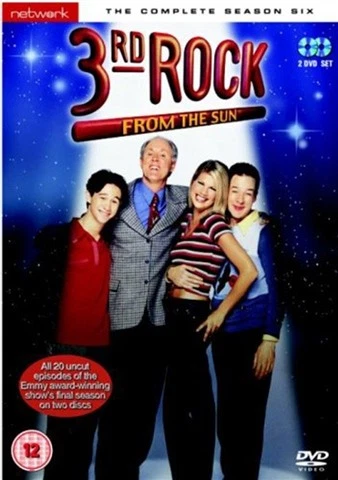 3rd Rock From The Sun Complete Season 6 DVD (2002) John Lithgow Cert 12