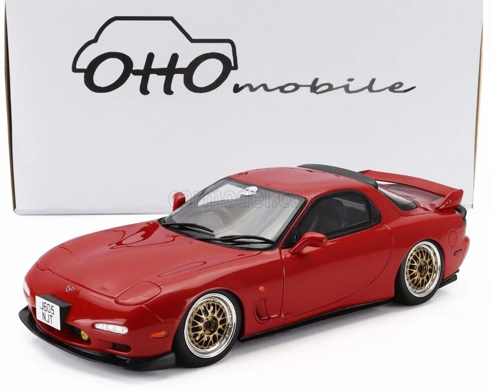 Mazda RX7 FD RS Otto 1994 de Khyzyl Saleem rojo 1:18 OT1062 Foto 1 de 1