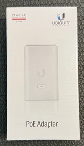 NEW UNIQUITI Networks PoE Adapter 24v (0.3) Gigabit Ethernet 7w - Picture 1 of 3