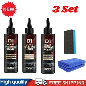 3X D1 Glass Polishing Liquid,Auto Glass Scratch Care PolishingFluid H ot - Picture 1 of 16