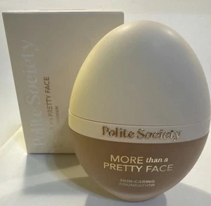 POLITE SOCIETY ❤️ More Than A Pretty Face - Skin Caring Foundation in LIGHT COOL - Bild 1 von 5