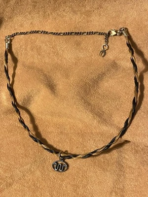 Collar de crin de caballo trenzado King Ranch vaquera occidental regalos ENVÍO GRATUITO Foto 1 de 4