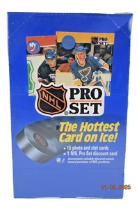 1990 Pro Set NHL Hockey Series 1  Box Factory Sealed - Picture 1 of 3