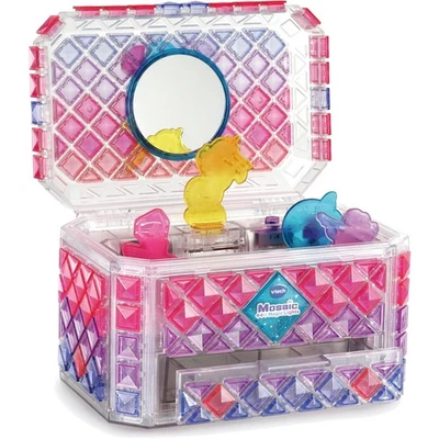 VTech Mosaic Magic Lights Schmuckkästchen, Mosaik-Bastelset, 210+ Mosaikflies... - Bild 1 von 4