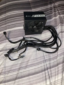 Corsair RPS0063 CX Series CX450M 450W Power Supply P/N: CP-9020120 75-002451 - Afbeelding 1 van 5