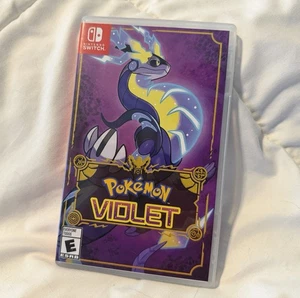 Pokémon Violett Nintendo SWITCH Schönes Spiel & Hülle Komplett Top - Bild 1 von 3