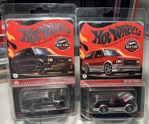 Hot Wheels Red Line Club 1992 Gmc Typhoon (black And Red) - Picture 1 of 1