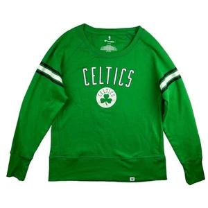 Fanatics NBA Boston Celtics Sweatshirt Girls Size Large Green Long Sleeve - Picture 1 of 5