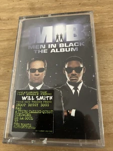 MIB MEN IN BLACK Vintage Cassette Tape Movie Soundtrack 1997 Snoop Will Smith - Picture 1 of 3