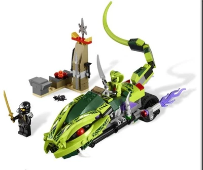 LEGO NINJAGO: Lasha's Bite Cycle (9447) 100% Complete with minifigs - Image 1 of 2