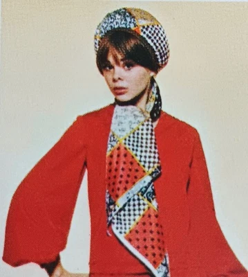 NWT NOS Avant-Garde by Yearounder Flip 'N Twist Turban Vintage Womens Hat *A - Image 1 of 4