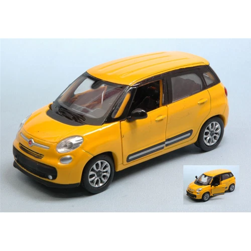 FIAT 500L 2012 YELLOW 1:32 New Ray Auto Stradali Modellino Nuovo - Immagine 1 di 1