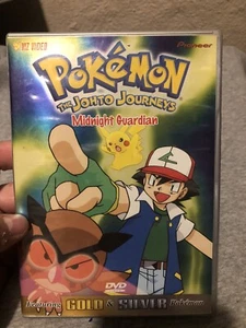 Pokémon Die Johto-Reisen Mitternachtswächter DVD Gold & Silber - Bild 1 von 1