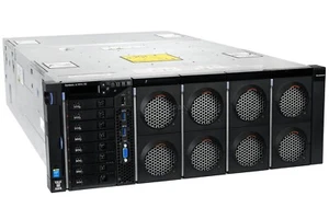 LENOVO X3850 X6 4X XEON E7-4809 V2 @1.9 GHz RAM 1TB 4X 400GB SSD - Picture 1 of 2