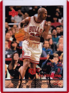 1998-99 Upper Deck MJX Michael Jordan Basketball Card #78- Bulls - Goat - Picture 1 of 2