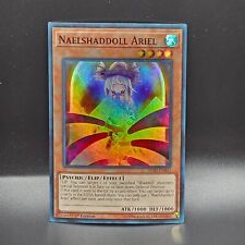 Yu Gi Oh Naelshaddol Ariel SDSH-EN003 Super Rare 1st Edition Holo Card MP