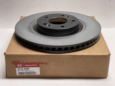 Rotor de disco de freno de rueda delantera izquierda derecha KIA OPTIMA 51712-4C000 2012-2020 ORIGINAL OEM Foto 1 de 4