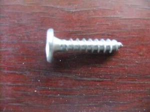 #10x 1" Low Profile Pancake Wood to Metal Roofing Screws 304 STAINLESS (250 pcs) - Picture 1 of 3